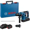 Bosch Akku-Bohrhammer BITURBO mit SDS plus GBH 18V-34 CF mit 2x Akku P...