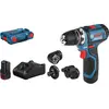 BOSCH Professional GSR 12V-15 FC Akku-Bohrschrauber-Set