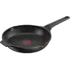 Tefal Robusto Aluguss-Grillpfanne 26 cm E24940, Rund, Schwarz, Alumini...