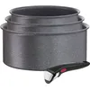 Tefal L3969002, Pfanne + Kochtopf, Schwarz