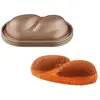 Set de 3 moules à petite torsade Tefal Creabake J308S304 Cuivre
