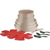 Tefal Ingenio Delight L7839002, Gemischtes Set, Beige, Aluminium, Mine...