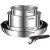 Tefal Topf-Set Ingenio Emotion, Edelstahl (Set, 5-tlg), abnehmbarer Gr...