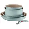 Pfannen- und Topfset Tefal Ingenio Harmony, 5-teilig, Grün