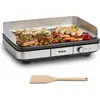 Tefal Elektrogrill Maxi Plancha, schwarz/edelstahl