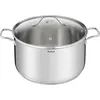 Tefal Intuition B90875 Kochtopf inkl. Deckel, Edelstahl, 36 cm Durchme...