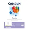 Canson Imagine Din A3 Zeichenblock Glatt Geleimt 50 Blatt 200gr 29.7x4...