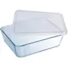 Pyrex Plat, Auflaufform, Transparent