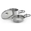 Campingaz Trekking Koch-Geschirrset 3-teilig silber/schwarz