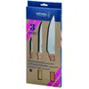 Opinel PARALLELE TRIO Messer-Set, Küchenmesser, Braun, Silber