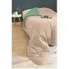 POYET MOTTE Quilt Microfaser 400g / m² CALGARY - 240 x 260 cm - Kiesel...