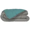 Leichte HUDSON Mikrofaser-Bettdecke 200g / m 220x240cm Kiesel und See