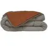 CALGARY Warme Bettdecke aus Mikrofaser 400 g/m² Kiesel & Ingwer 240 x ...