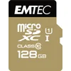 Emtec Gold+ microSD Speicherkarte 128 GB inkl. SD-Adapter