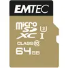 Emtec microSDXC Klasse10 Speedin (64 GB, microSDXC, U3, UHS-I), Speich...