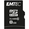 Emtec Classic Flash-Speicherkarte (SD-Adapter inbegriffen) (8 GB, micr...