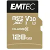Emtec Speedin Pro (128 GB, microSDXC, U3, UHS-I), Speicherkarte, Schwa...