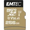 Emtec SpeedIN Pro microSD Speicherkarte 256 GB inkl. SD-Adapter