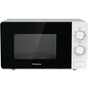 Hisense Mikrowelle, 20 l, 700 W, Buttons, Weiß, Arbeitsplatte, Solo-Mi...