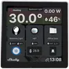 Shelly Wall Display + BLU H&T, Smart Home Hub, Schwarz