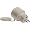Shelly Outdoor Plug S Gen3, Draußen, Mokka, 50 m, 30 m, IP44, Kabellos