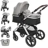 Lorelli, Kinderwagen, Kinderwagen 2 in 1 Viola (0 Monate - 4 Jahre)