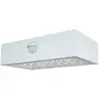 V-Tac, Gartenbeleuchtung, VT403 LEDWandleuchte mit Solarpanel3,7 V, 40...