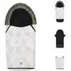 Kikkaboo, Kinderwagen Fusssack, Winterfusssack Trendy Memphis Weiss