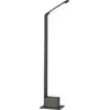 V-TAC VT-896 6W LED Gartenlampe Bodenbefestigung Laterne 80cm Graualum...
