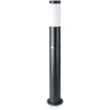 V-TAC LED-Gartenstehleuchte 80 cm aus Edelstahl mit E27-Lampenfassung ...