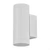 V-TAC VT-11015 LED Wandstrahler rund Aluminium 2x GU10 Lampenfassung m...