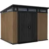 KETER Pent Signature Gartenhaus 9X7 279 X 226 X 216 cm Braun 259821