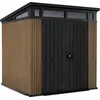 KETER Pent Signature Gartenhaus 7X7 216 X 226 X 216 cm Braun 259817
