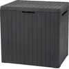 Keter Garten Aufbewahrungsbox City 113 L, Holzoptik