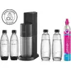 SodaStream Duo, Schwarz, Edelstahl, 1 l, 60 l