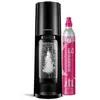 Wassersprudler + 1 flasche + 1 schwarzer zylinder Sodastream 101261133...
