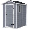 Keter Manor 4x6 Gartenhaus, 130x192x198cm, 3,8m³ Rauminhalt, wetterfes...