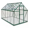 Palram - Canopia Aluminium Gewächshaus Harmony 610 Grün 305x185x208 cm