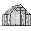 Palram - Canopia Aluminium Gewächshaus Balance 88 Anthrazit 244x244x22...