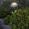 LED-Solarleuchte Daisy in Gänseblümchenform