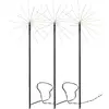 LED-Dekoleuchte Firework Outdoor, 3er-Set warmweiß