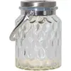 LED Solar-Leuchte ''Pireus'', warmweiß, 11x16cm, Glas