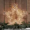 LED-Dekoleuchte Flower Star für außen