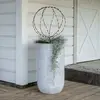 LED-Erdspießleuchte Sphere, Ø 50 cm, schwarz Metall Batterie