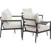 Venture Design Lounge-Set Taromina Schwarz