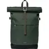 Sandqvist Icon Rolltop - Rucksack M 14" 60 cm (dawn green with dark br...