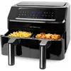 Emerio Doppel-Heißluftfritteuse 2600 W   2×3,6 L Dual-Zone-Funktion   ...