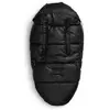 Elodie, Kinderwagen Fusssack, Fusssack Aviator Black veganes Leder