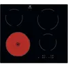 Electrolux LRR6430CK, Schwarz, Edelstahl, Integriert, 60 cm, Keramik, ...