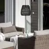 PR Home Saigon Außenhängelampe schwarz Ø38cm Kabel 2,5m